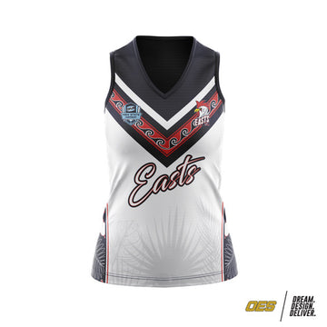 Girls Playing Singlet - Oztagger