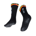 GRIP STAR ABORIGINAL 3 STRIPES BLACK CREW SOCK - Oztagger
