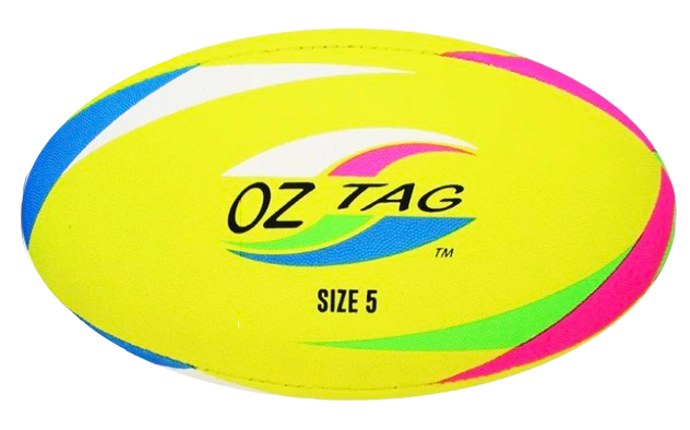 SENIOR YELLOW OZTAG BALL- SIZE 5 (Kids 11's and over) - Oztagger