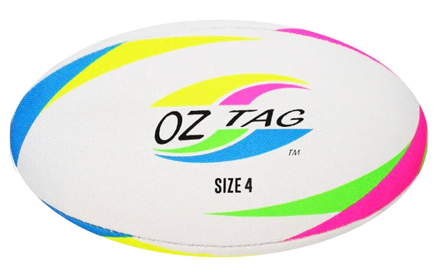 JUNIOR WHITE OZTAG BALL- SIZE 4 (Kids up to 10's) - Oztagger