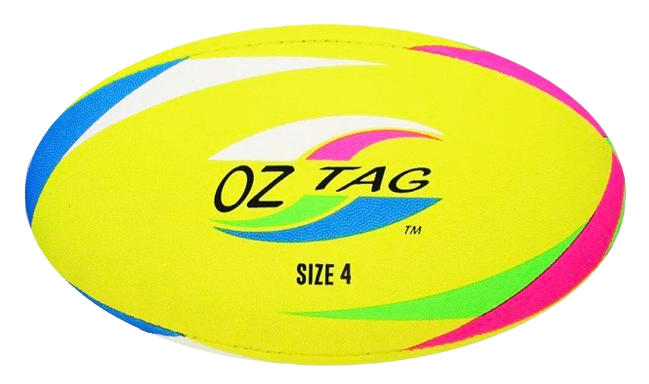 JUNIOR YELLOW OZTAG BALL- SIZE 4 (Kids up to 10's) - Oztagger