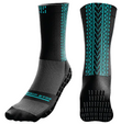 GRIP STAR BLACK MOANA CREW SOCKS - Oztagger