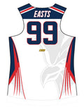 Easts Ladies Rep Playing Singlet - Oztagger