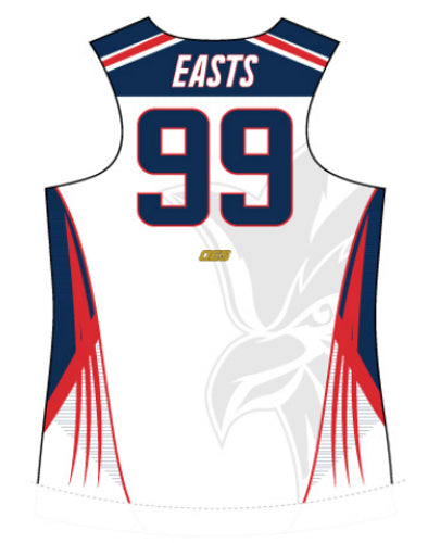 Easts Ladies Rep Playing Singlet - Oztagger