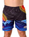 Dolphins & Whales Oztag Shorts - Oztagger