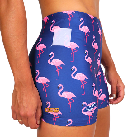 Not My Flamingo Tights - Oztagger