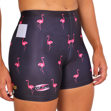 Flaming Flamingos Tights - Oztagger