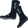 GRIP STAR BLACK CREW SOCKS - Oztagger