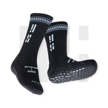 GRIP STAR BLACK PASIFIKA CREW SOCKS